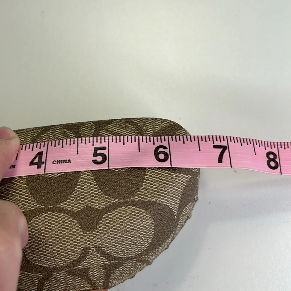 COACH HARD SHELL HINGED EYEGLASS/SUNGLASS CASE